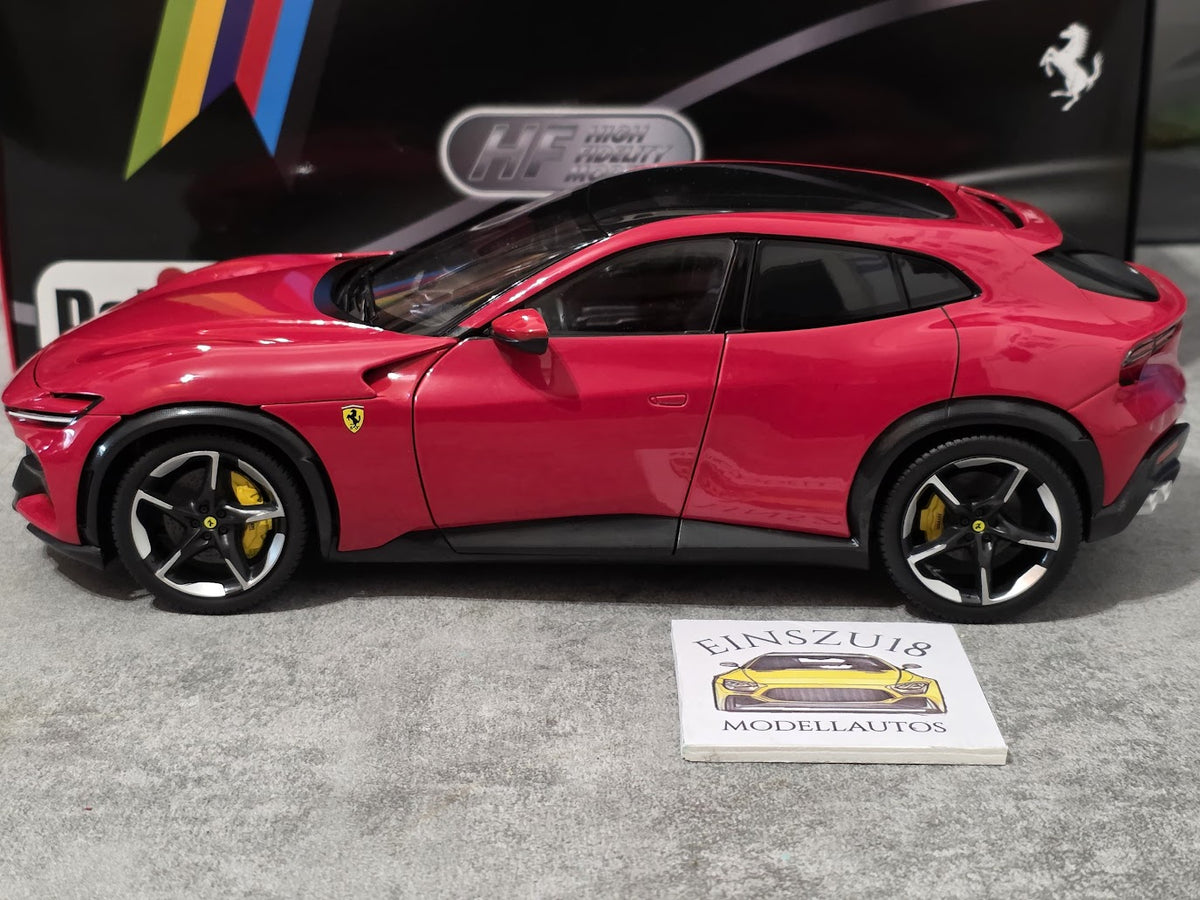Ferrari Purosangue (2022) - Rosso Corsa with Black Interior - 1 of 1