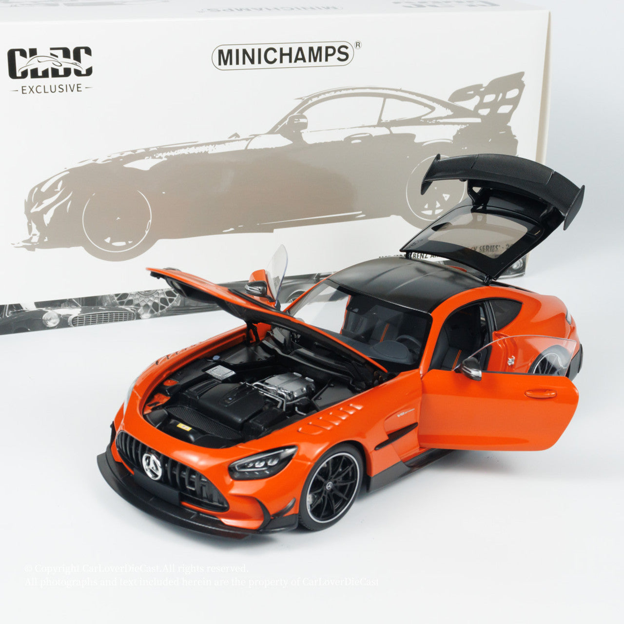 Mercedes-Benz AMG GT Black Series 2021 Magma Beam Orange (Asia Exclusive)