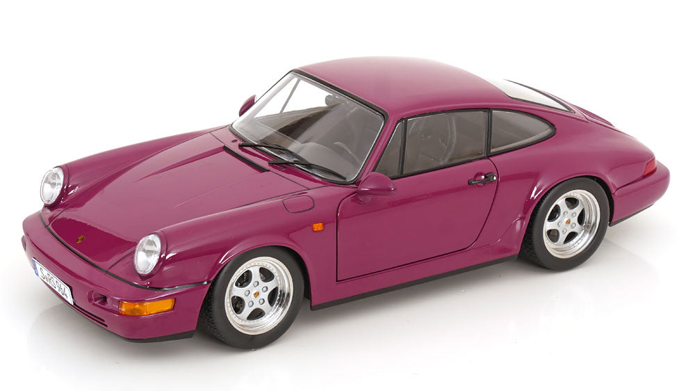 Porsche 911 (964) RS 1992 with Speedline rims ruby red [Maßstab 1:12]