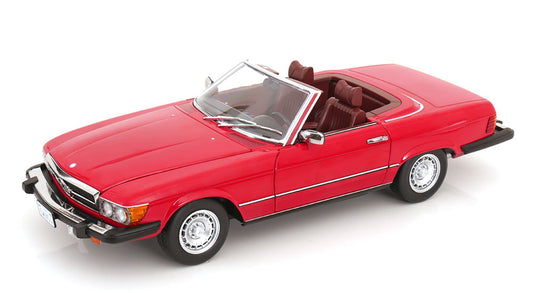 Mercedes 450 SL R107 1979 US-Version with removable Softtop red [Maßstab 1:12]