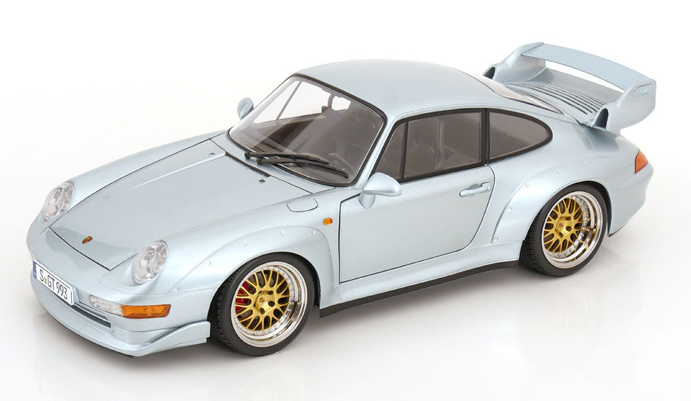 Porsche 911 (993) GT2 1996 BBS rims silver [Maßstab 1:12]