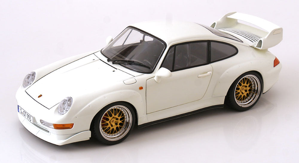 Porsche 911 (993) GT2 1996 with BBS rims white [Maßstab 1:12]