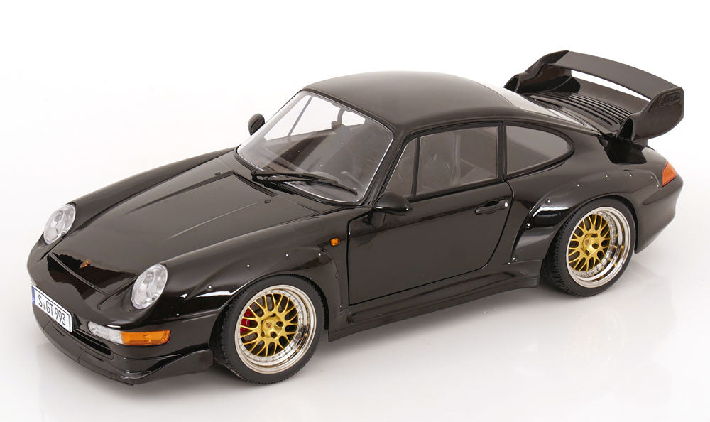 Porsche 911 (993) GT2 1996 BBS rims black [Maßstab 1:12]