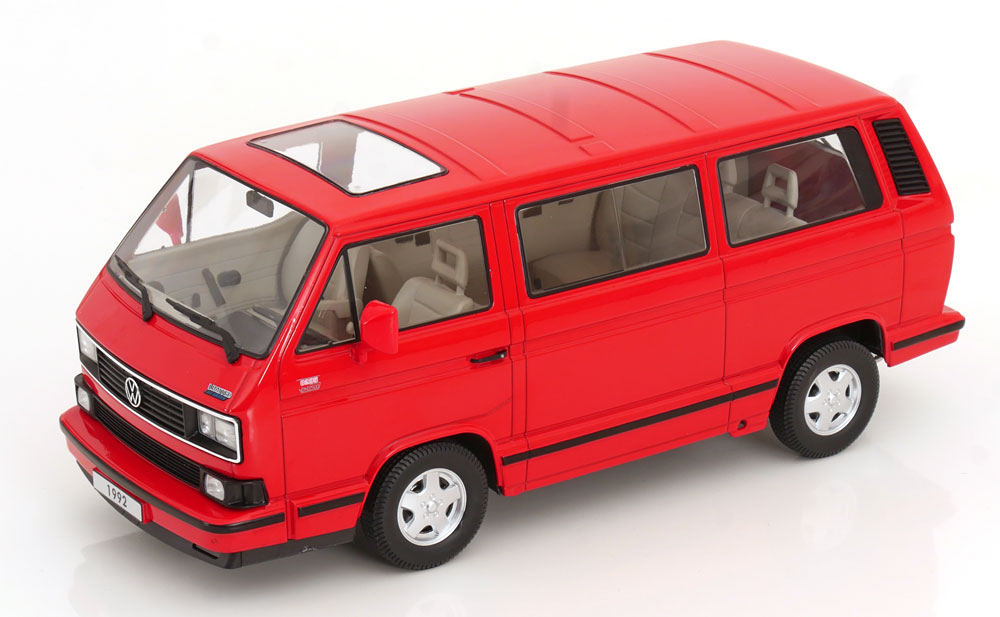 VW Bus T3 Multivan 1992 Limited Last Edition red