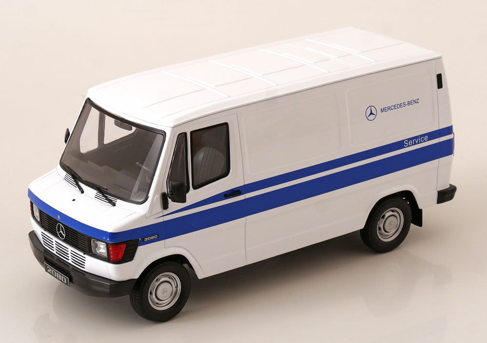 Mercedes 208 D 1988 Mercedes Service white/blue