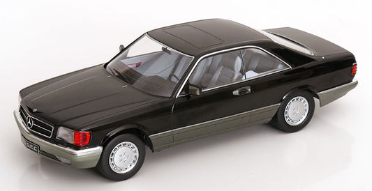 Mercedes 500 SEC C126 1985 black