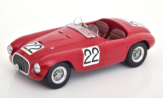 Ferrari 166 MM Barchetta Winner 24h Le Mans 1949 darkred