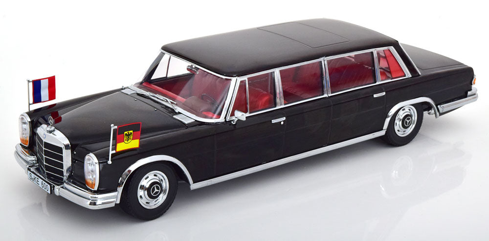 Mercedes 600 W100 Pullman Willy Brandt / Georges Pompidou