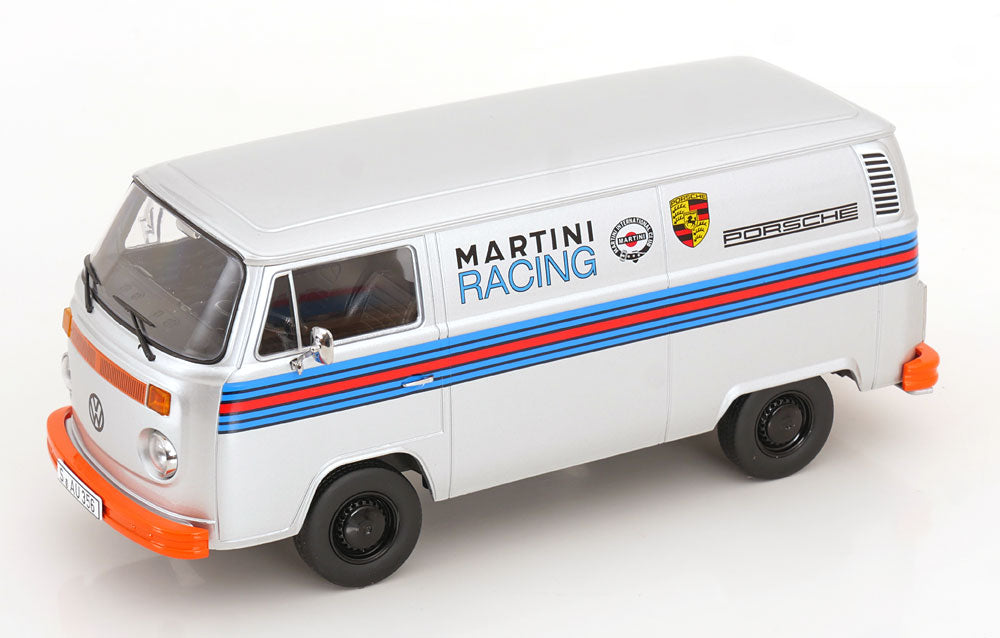 VW T2b Delivery van 1972 Porsche Martini Racing silver