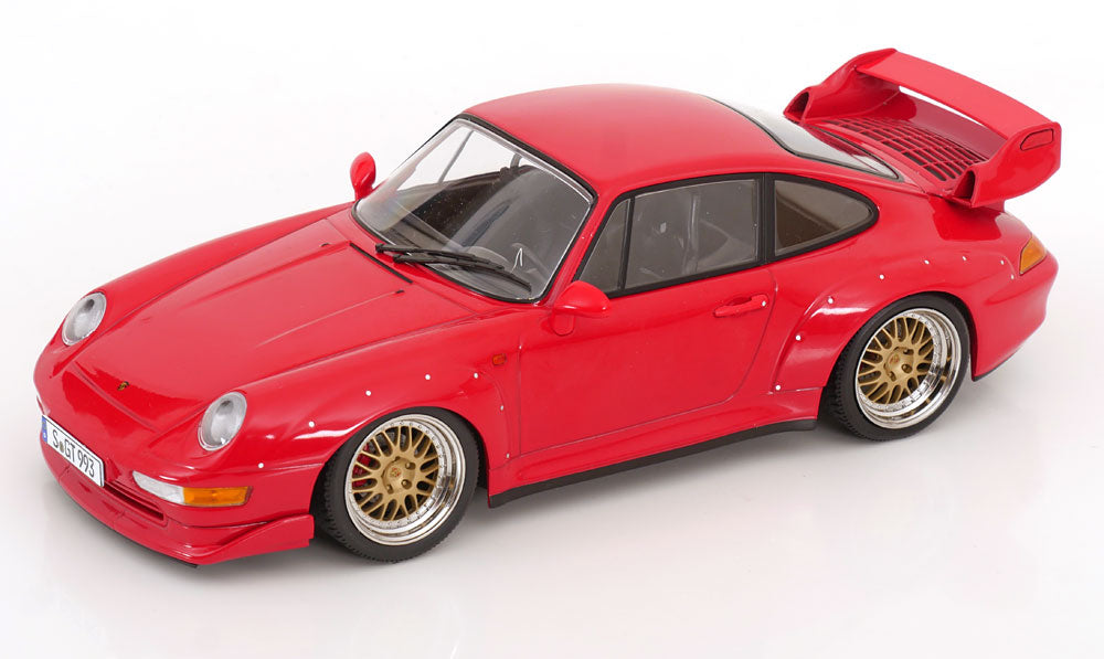 Porsche 911 (993) GT2 1996 BBS rims red