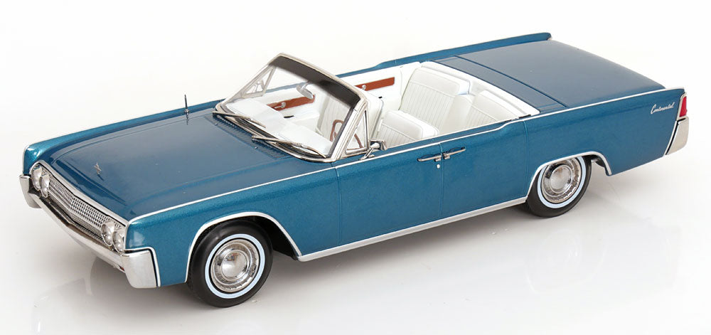 Lincoln Continental Convertible 1963 turqoise-metallic
