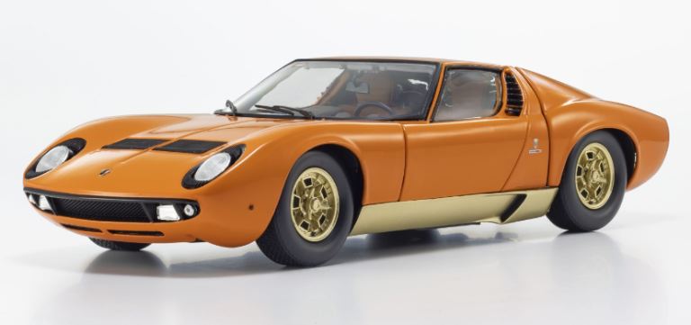 Lamborghini Miura P400 Orange / Gold