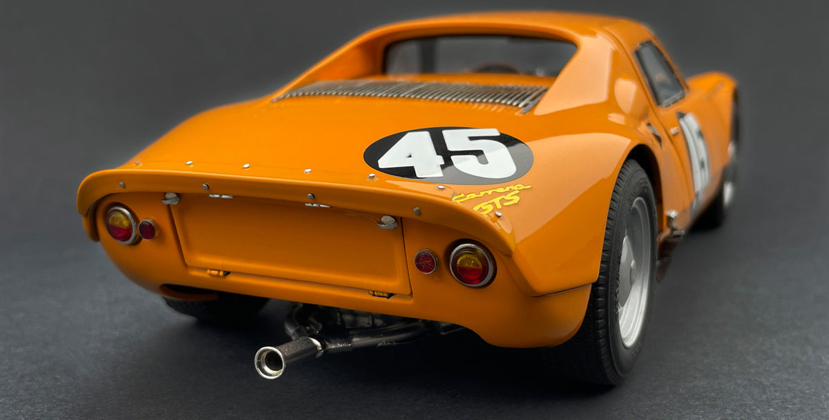 Porsche 904 Carrera GTS 1.000 km Nürburgring 1964 Koch/Pon #45 Orange