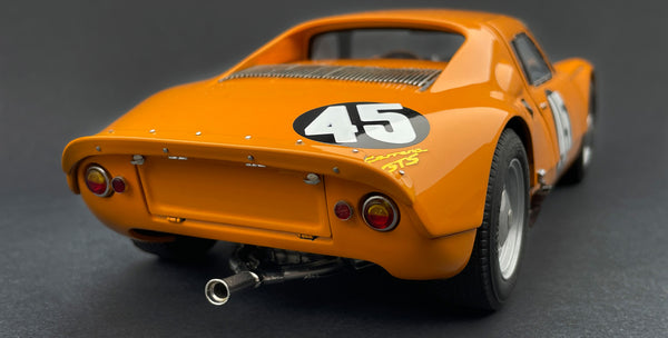 Porsche 904 Carrera GTS 1.000 km Nürburgring 1964 Koch/Pon #45 Orange