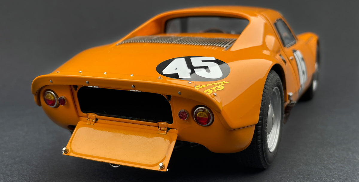 Porsche 904 Carrera GTS 1.000 km Nürburgring 1964 Koch/Pon #45 Orange