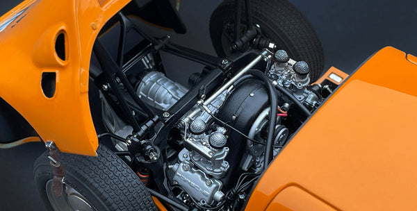 Porsche 904 Carrera GTS 1.000 km Nürburgring 1964 Koch/Pon #45 Orange