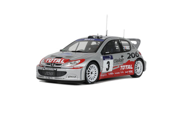 Peugeot 206 WRC Panizzi TDC 2002 Silver