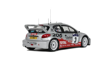 Peugeot 206 WRC Panizzi TDC 2002 Silver