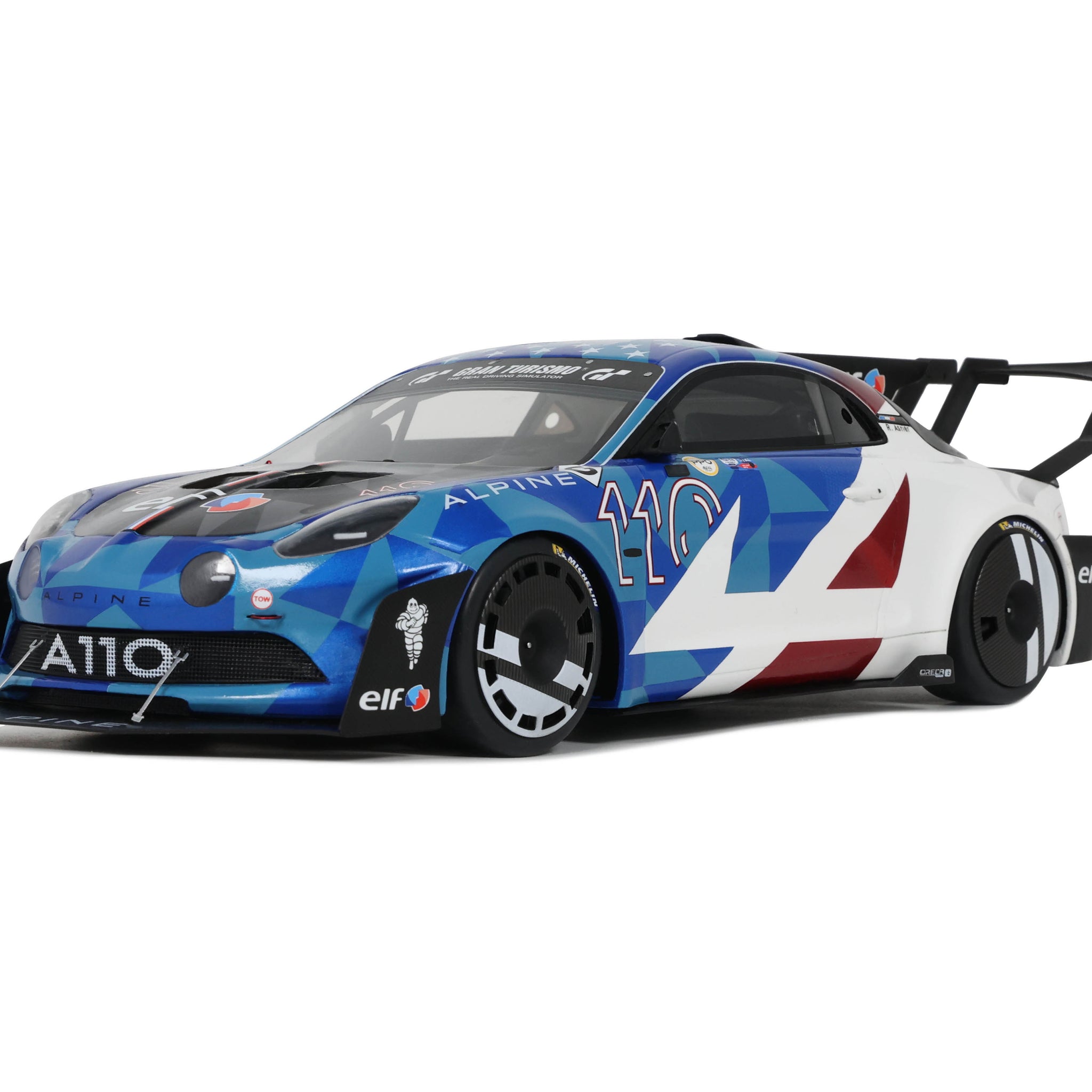 Alpine A110 Pikes Peak 2023 White Pikes Peak