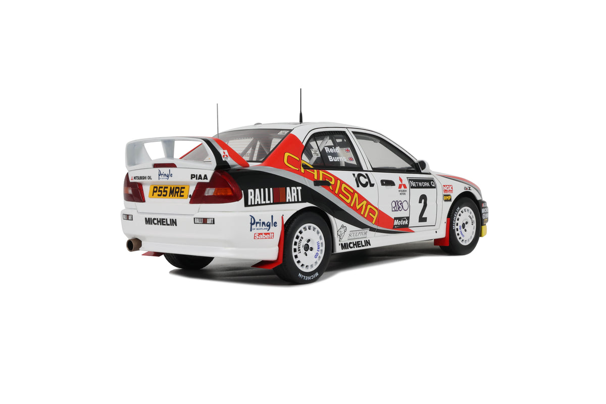 Mitsubishi Carisma GT Gr.A White R.Burns Rac Rally 1997