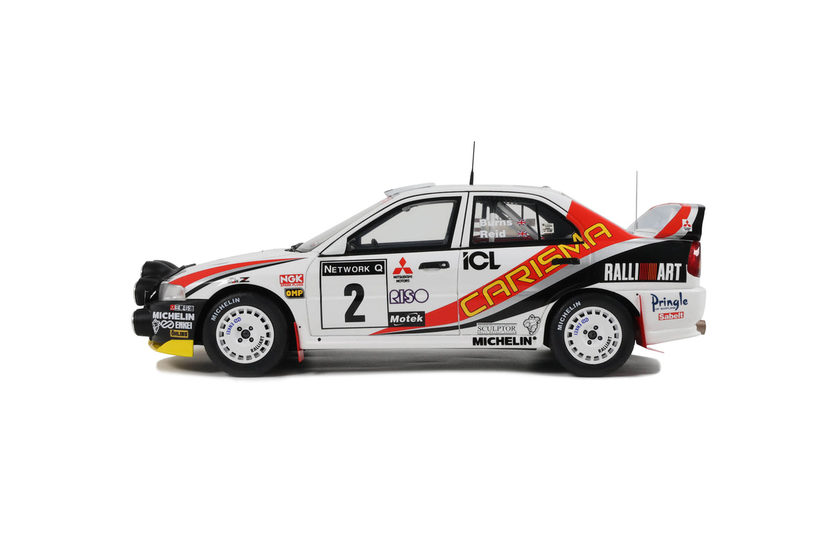 Mitsubishi Carisma GT Gr.A White R.Burns Rac Rally 1997