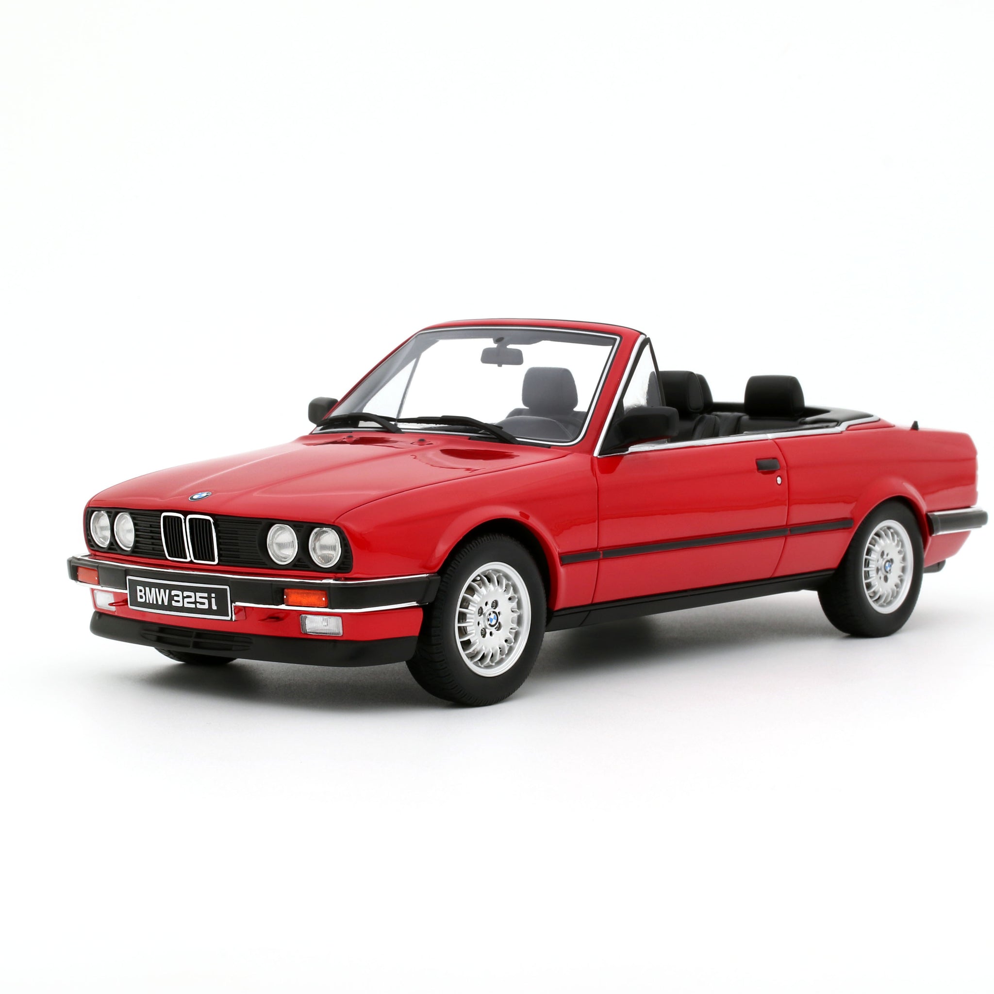 BMW 325i E30 Convertible 1986 Bright Red