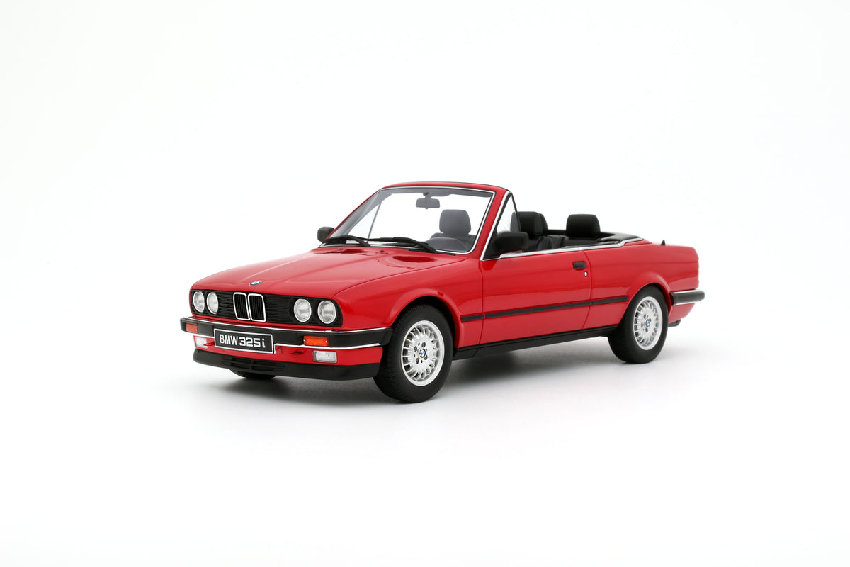 BMW 325i E30 Convertible 1986 Bright Red