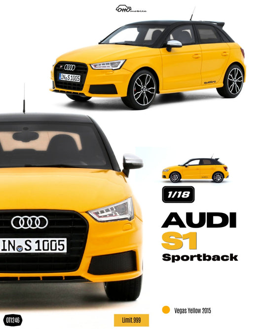 Audi S1 Sportback Vegas Yellow 2015 - OT1246