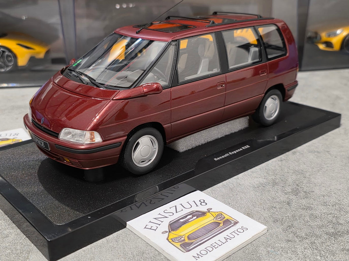 1:18 RENAULT ESPACE RXE V6 I ROUGE MALAGA 1991 - OT1248