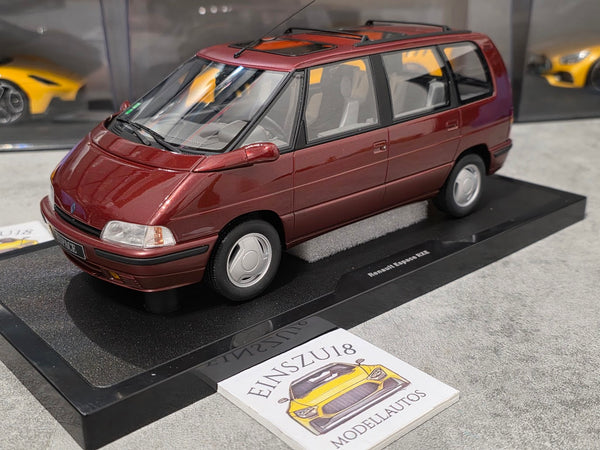 1:18 RENAULT ESPACE RXE V6 I ROUGE MALAGA 1991 - OT1248