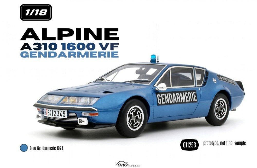 ALPINE A310 1600 VF GENDARMERIE - OT1253