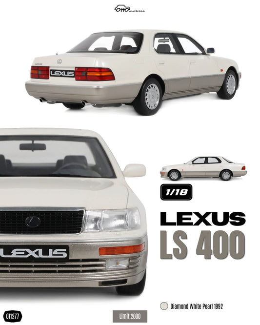 Lexus LS 400 Diamond White Pearl 051 1992 - OT1277