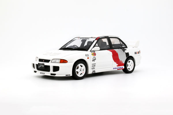 1:18 MITSUBISHI LANCER EVO III SCOTIA WHITE W83 1995 - OT1344