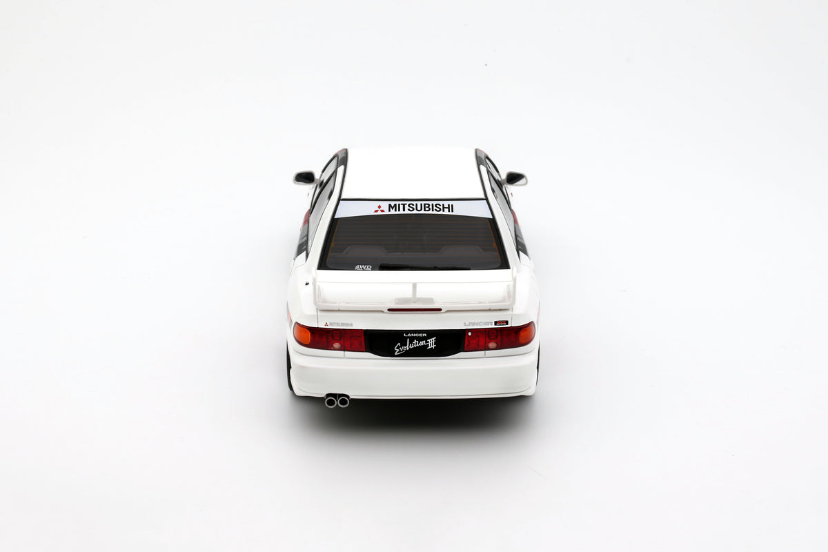 1:18 MITSUBISHI LANCER EVO III SCOTIA WHITE W83 1995 - OT1344