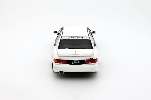 1:18 MITSUBISHI LANCER EVO III SCOTIA WHITE W83 1995 - OT1344