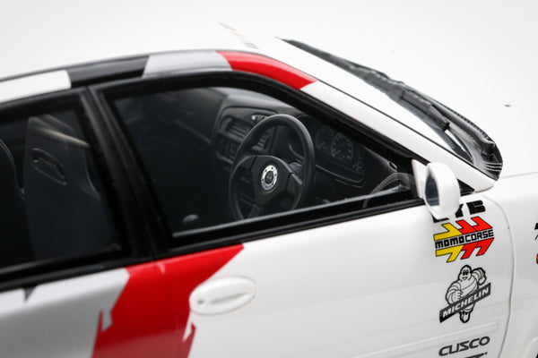 1:18 MITSUBISHI LANCER EVO III SCOTIA WHITE W83 1995 - OT1344