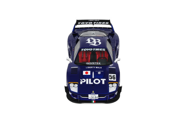 1:18 LB-WORKS F40 METALLIC BLUE 2024 - OT1408