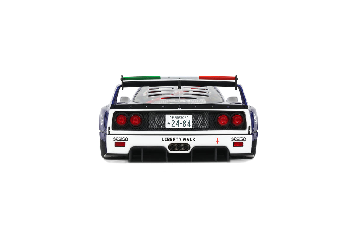 1:18 LB-WORKS F40 METALLIC BLUE 2024 - OT1408