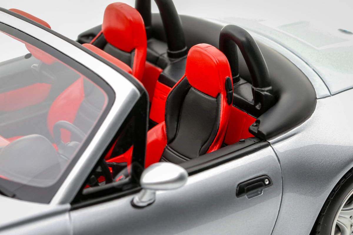 BMW Z3 M CABRIOLET Silver and red interior 1998 - OT1410
