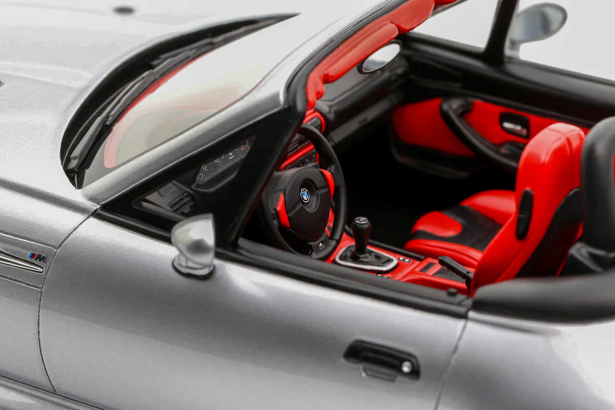 BMW Z3 M CABRIOLET Silver and red interior 1998 - OT1410