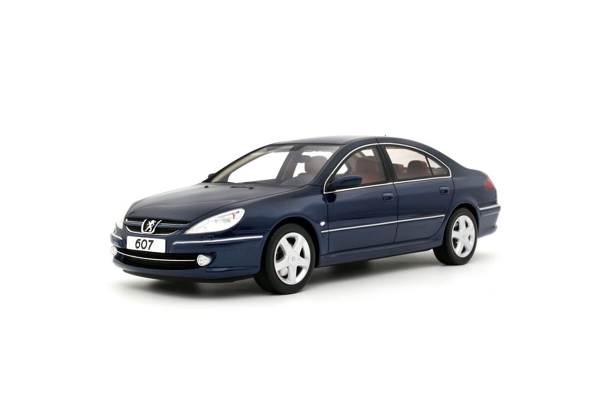Peugeot 607 3.0 V6 Phase 2 2008 Blue Montebello