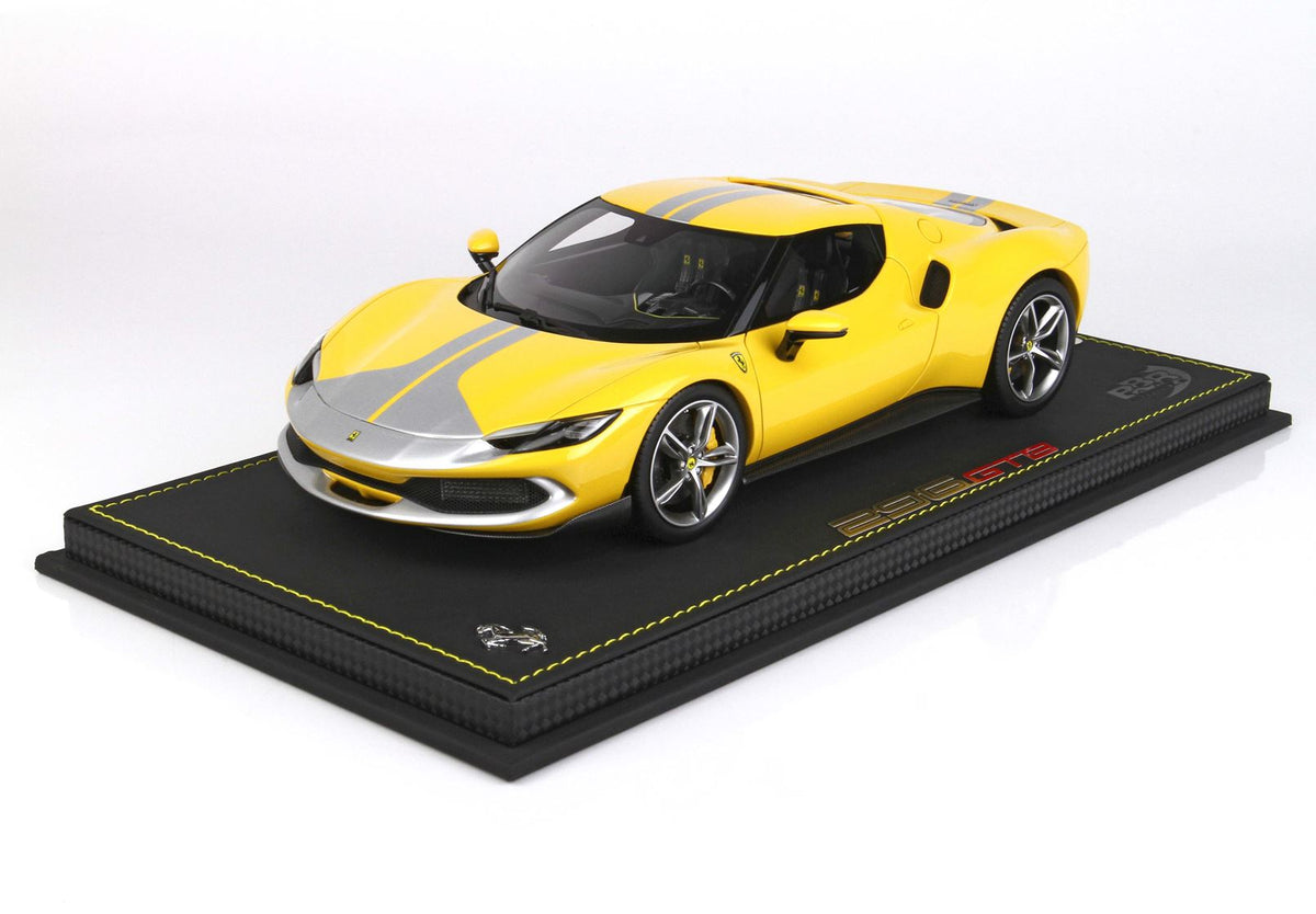 1:18 BBR Ferrari 296 GTB Assetto Fiorano Giallo Modena - P18211C