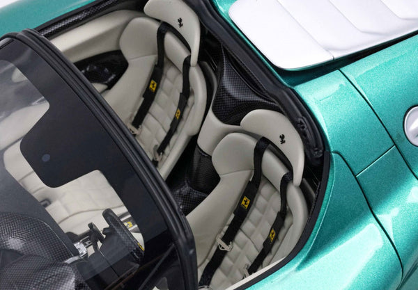 Ferrari SP3 Daytona tetto aperto Green Jewel P18214TMI