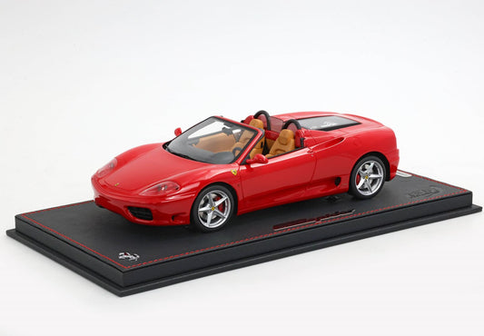 Ferrari 360 Modena Spider cambio manuale Rosso Corsa - Beige P18229A