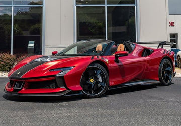 Ferrari SF90 XX Spider Rosso Magma - Carbon - P18238P