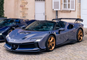 Ferrari SF90 XX Spider Blu Elder - P18238S