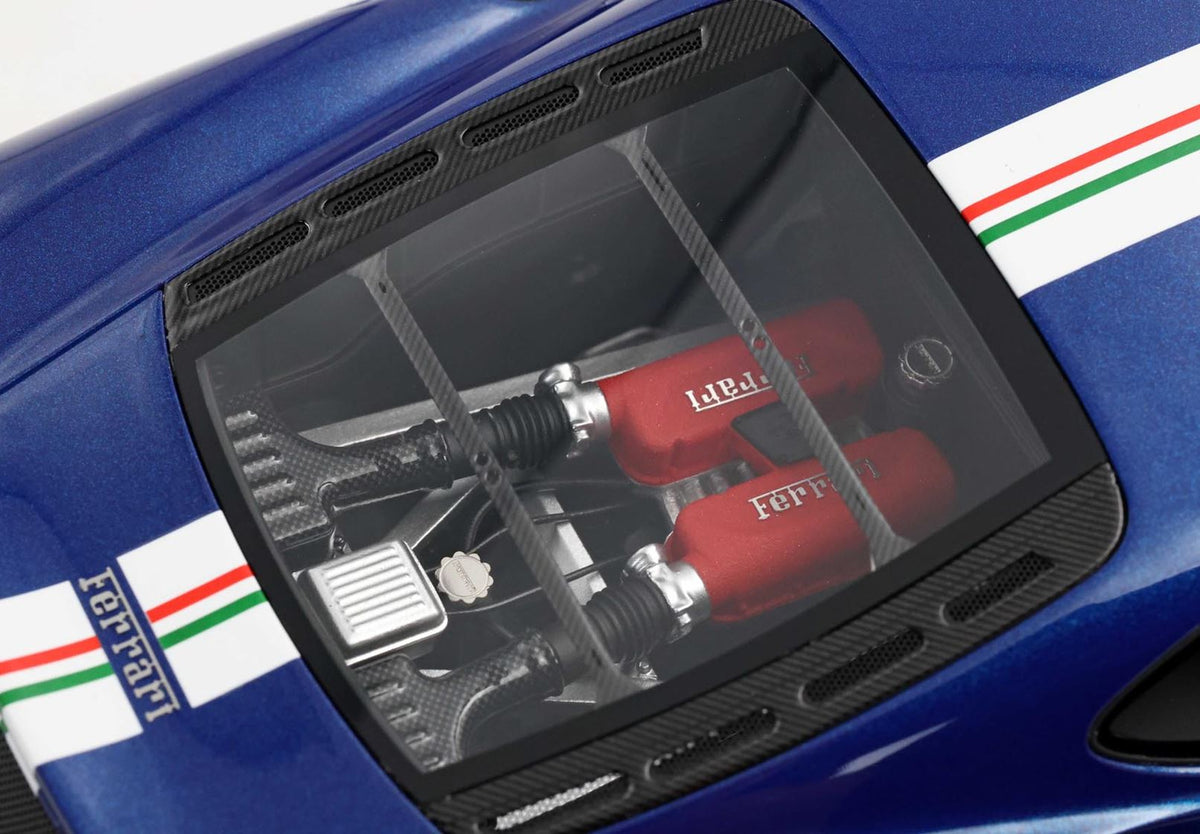 Ferrari 360 Challenge Stradale Blu Tour de France with italian stripe - P18262C