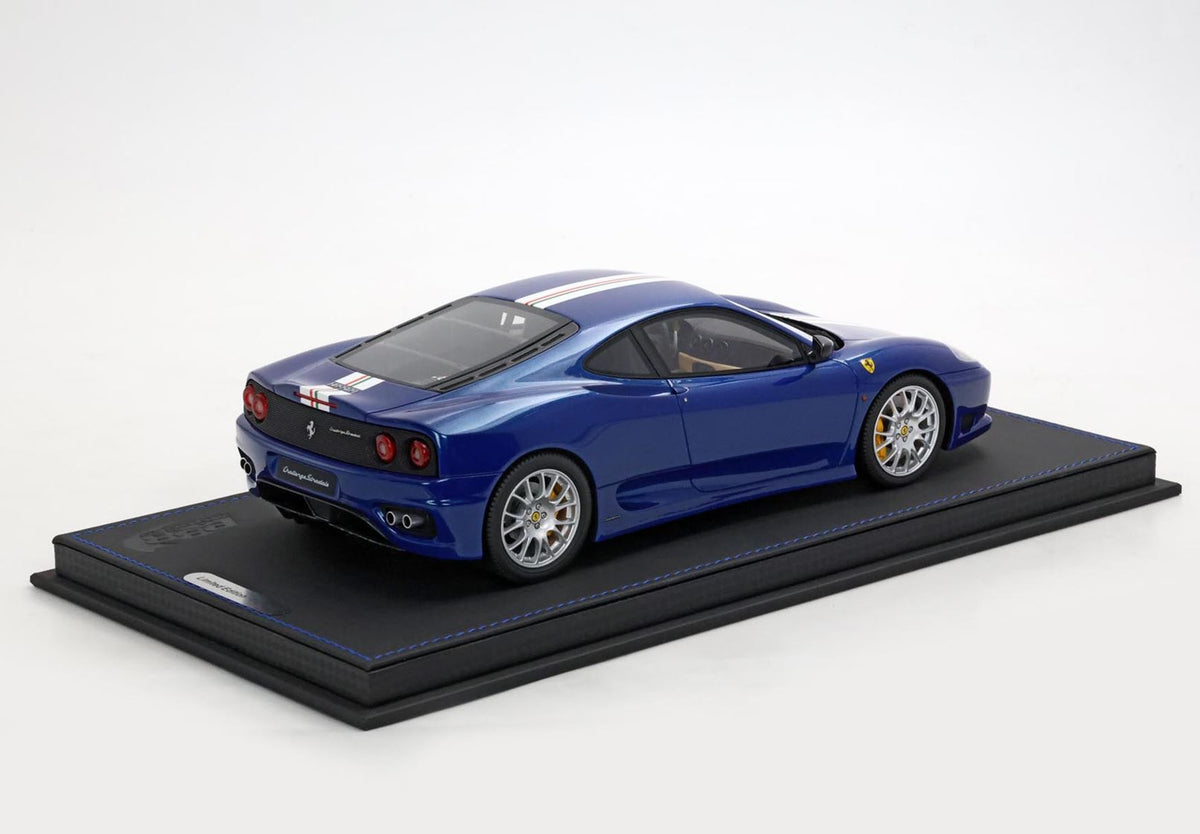 Ferrari 360 Challenge Stradale Blu Tour de France with italian stripe - P18262C