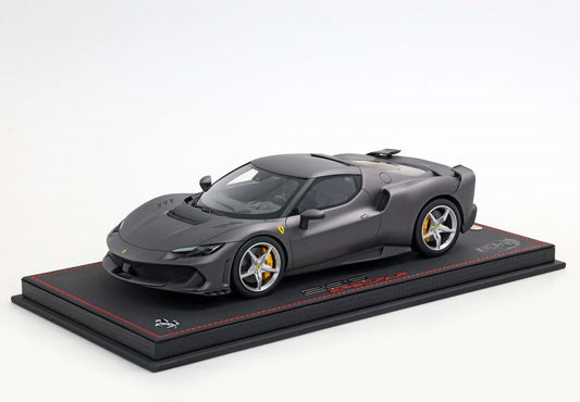 Ferrari 296 Speciale matt Silverstone grey - P18269E
