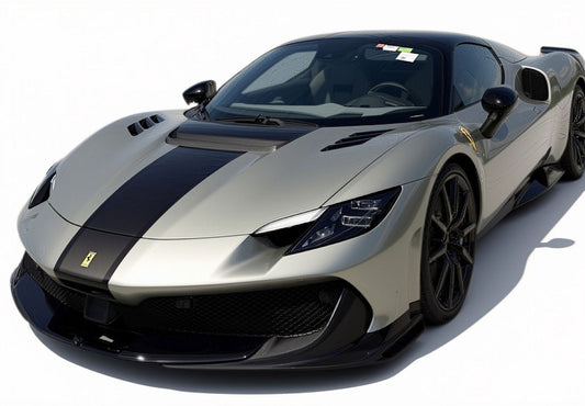 1:18 BBR Ferrari 296 Speciale A Grigio Ingrid - P18270H